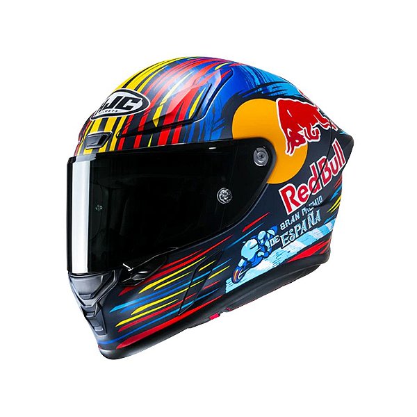 Capacete Hjc Rpha 1 Red Bull Jerez Azul Vermelho Amarelo  58 [F016]