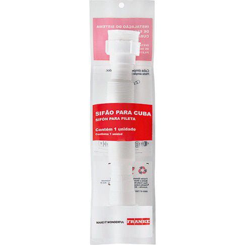 Sifão Simples Franke Para Pias E Cubas [F083]