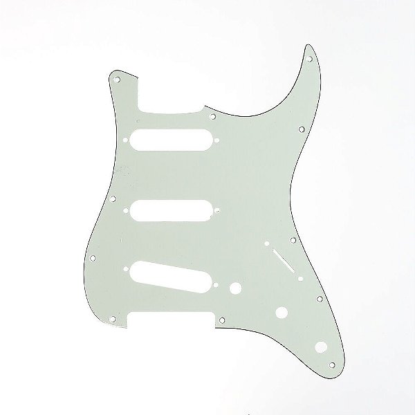 Escudo Guitarra Am Strat SSS Mint Green 3P Spirit 100-MG [F035]