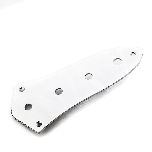 Escudo Para Controles Baixo Jazz Bass Cromado Spirit JBWP-CR [F035]
