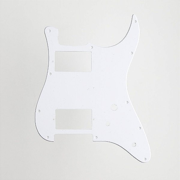 Escudo Para Guitarra 62 JPN Strat HH Branco Spirit 231-WH [F035]