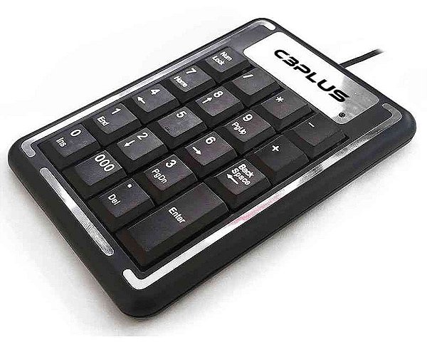 Teclado C3 Tech Abnt2 Numérico (kn-11bk) [F083]