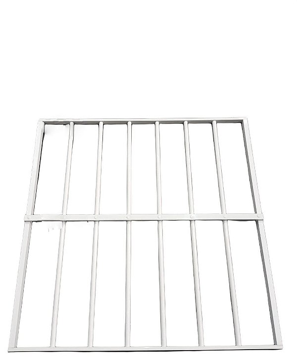 Grade De Proteção Em Alumínio Esquadrias Brasil 90x90branco [F123]