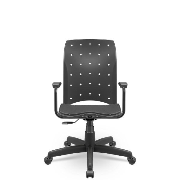 Cadeira Ergoplax Presidente RelaxPlax Preta