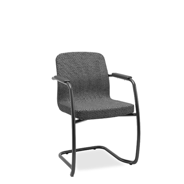 Cadeira Soer Aproximação Cinza/Preto