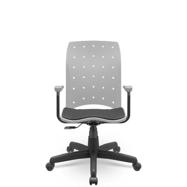 Cadeira Ergoplax Presidente RelaxPlax Cinza