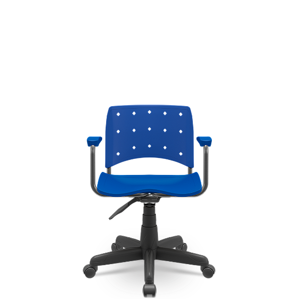 Cadeira Ergoplax Universal Secretária Azul