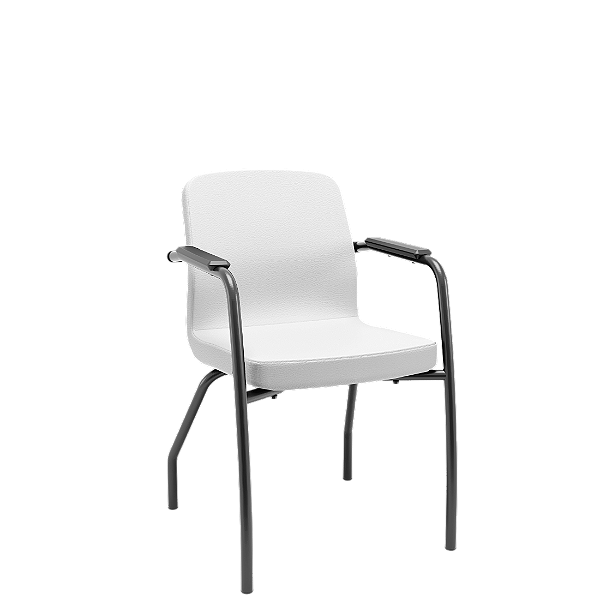 Cadeira Soer Fixa 4 Pés Branco