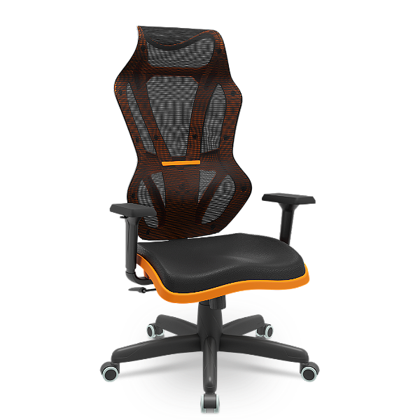 Cadeira Vizon DZ Tela Square RelaxSystem Laranja