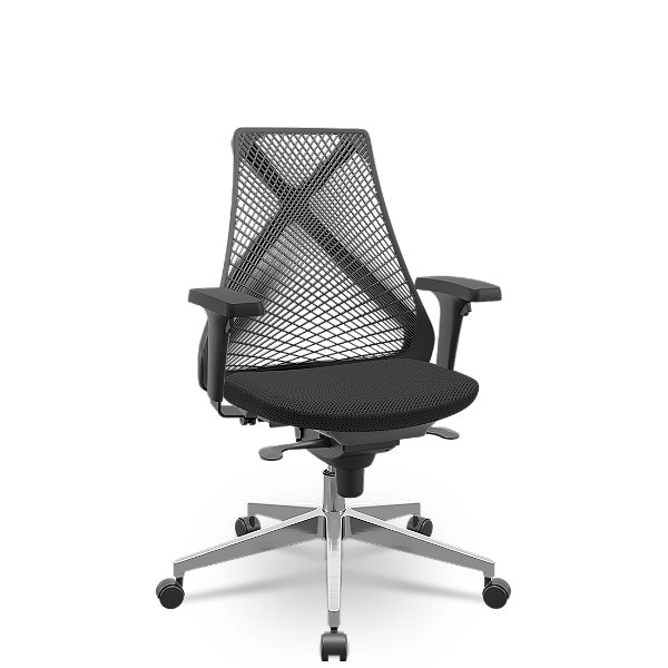 Cadeira Bix X+ Aero Preto Sincron