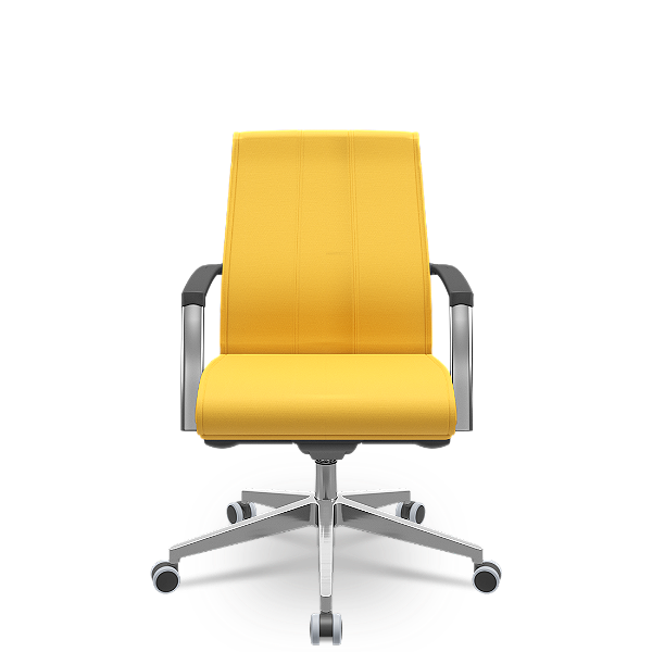 Cadeira Suprema Diretor Excêntrico Dunas Amarelo