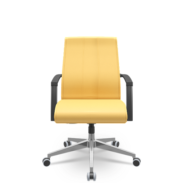 Cadeira Suprema Diretor Relax Amarelo