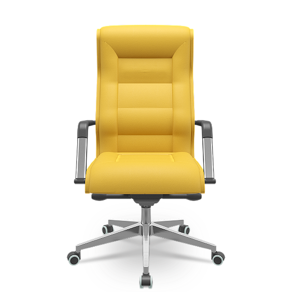 Cadeira Realli Presidente Excêntrico Dunas Amarelo