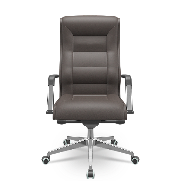 Cadeira Realli Presidente Excêntrico Café
