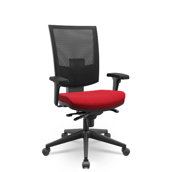 Cadeira Flash Sincron Poliester Vermelho