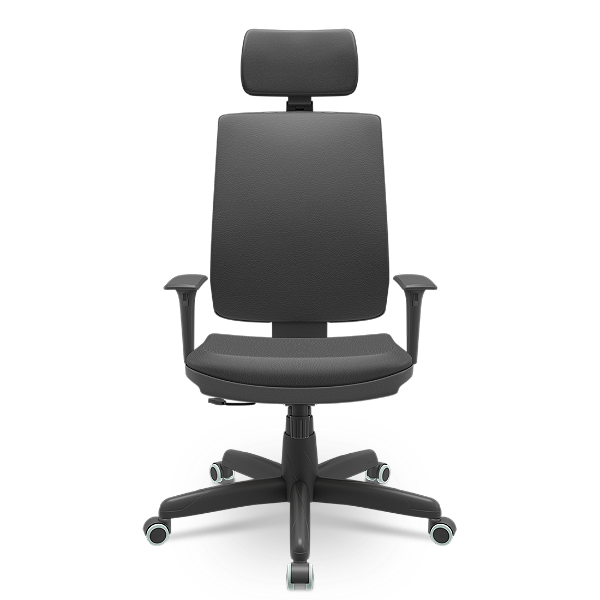 Cadeira Brizza Soft Preto Vinil Relax Plax
