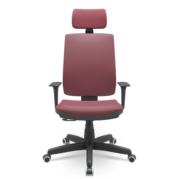 Cadeira Brizza Soft Vinho Vinil Relax Plax
