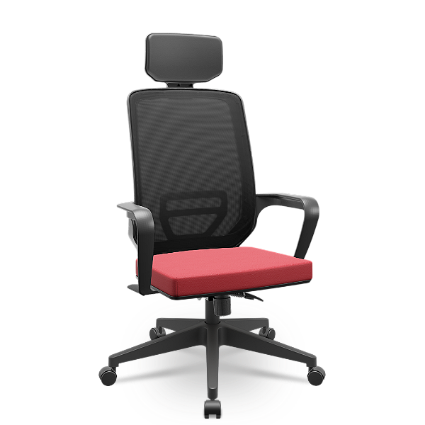 Cadeira Adrix Vinil Vermelho