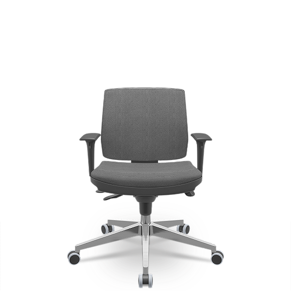Cadeira Brizza Soft Executiva Cinza