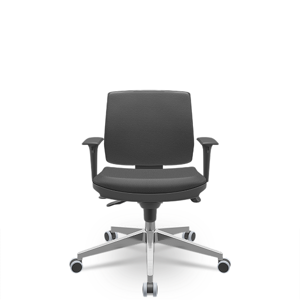 Cadeira Brizza Soft Executiva Vinil Preto