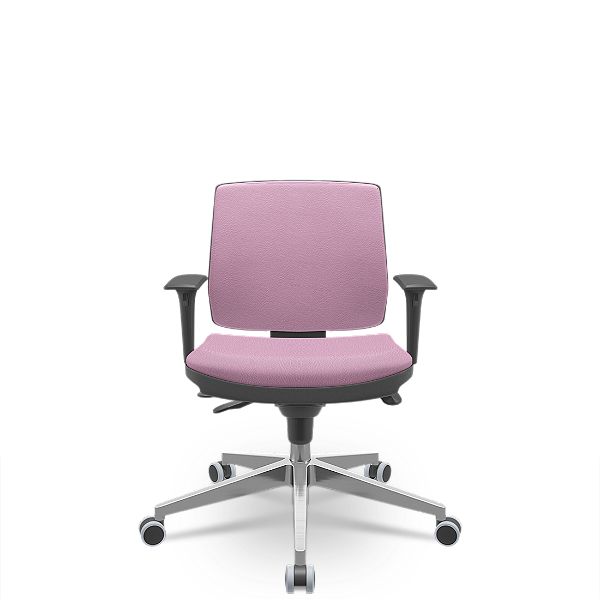 Cadeira Brizza Soft Executiva Vinil Lilás