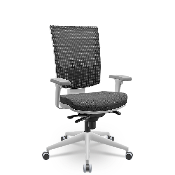 Cadeira Flash Cinza Assento Cinza