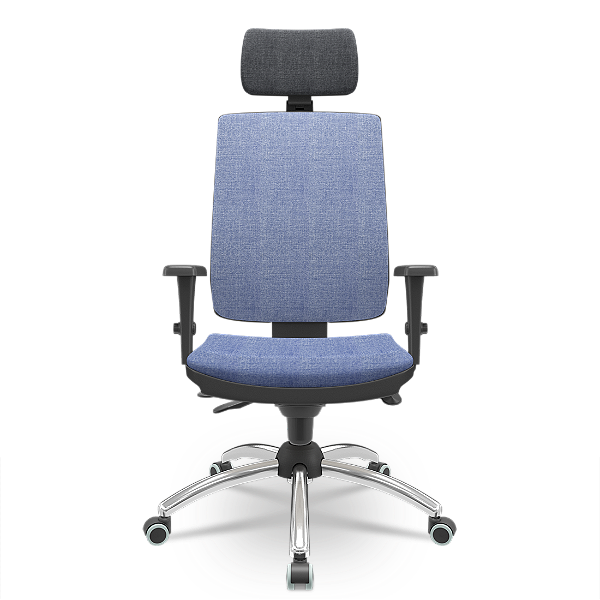 Cadeira Brizza Soft Presidente Concept Báltico