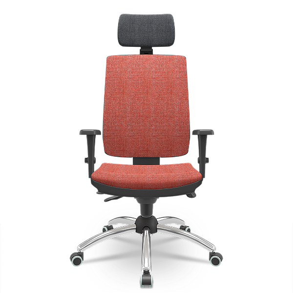 Cadeira Brizza Soft Presidente Concept Rosê