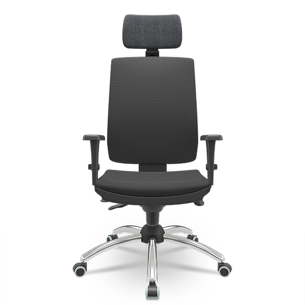 Cadeira Brizza Soft Presidente Aero Preto