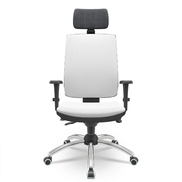 Cadeira Brizza Soft Presidente Aero Branco