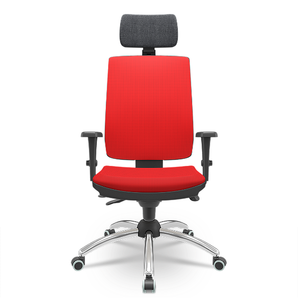 Cadeira Brizza Soft Presidente Aero Vermelho