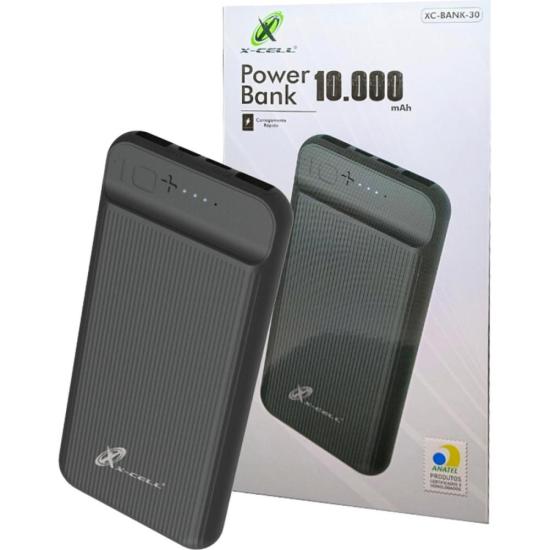 Carregador Power Bank 10000 XC-BANK-30 Flex [F002]