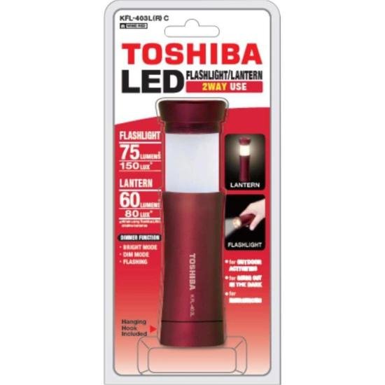 Lanterna Toshiba 2WAY KFL-403L Vermelha [F002]