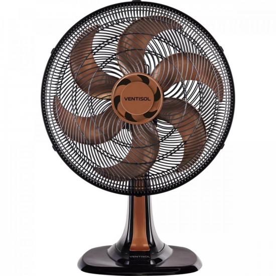 Ventilador de Mesa Ventisol Turbo 6 40cm Bronze 220v [F002]