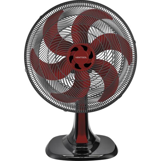 Ventilador de Mesa Ventisol Turbo 6 40cm Vermelho 220v [F002]