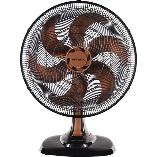 Ventilador de Mesa Ventisol Turbo 6 50cm Bronze 127v [F002]