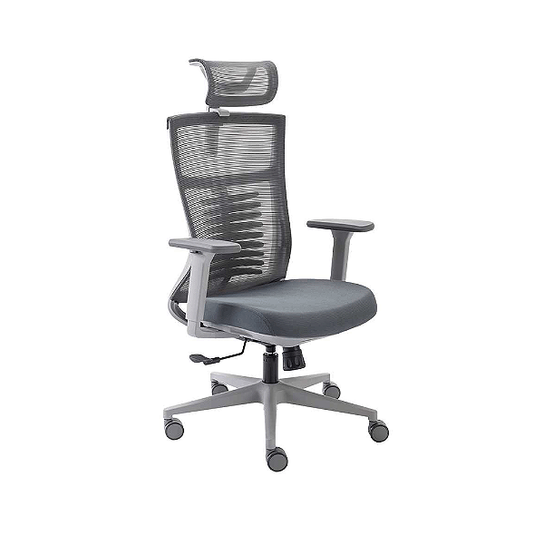 Cadeira de Escritorio Elements Vertta Cinza