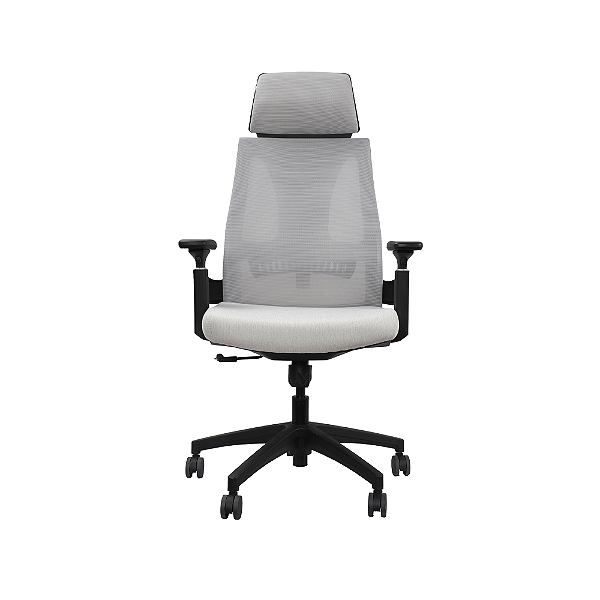 Cadeira Elements Helene Special Preto/Cinza claro