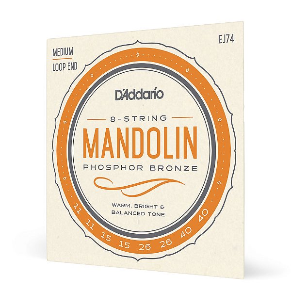 Encordoamento Bandolim 11-40 D Addario Phosphor Bronze [F035]