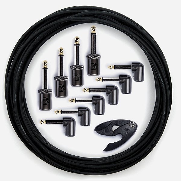 Kit De Cabos Instrumentos 15,24m D Addario DIY PW-GPKIT-50 [F035]
