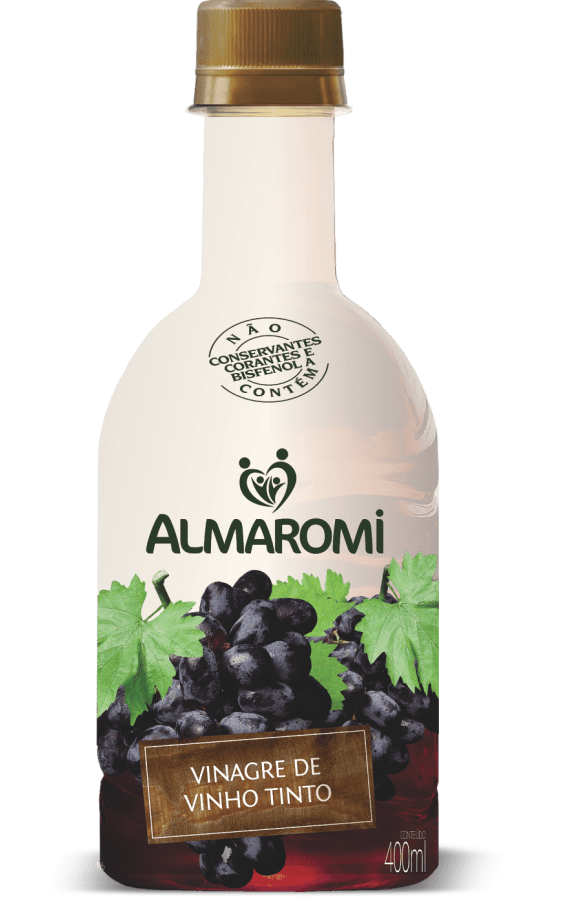 VINAGRE ALMAROMI VINHO TINTO 400ML