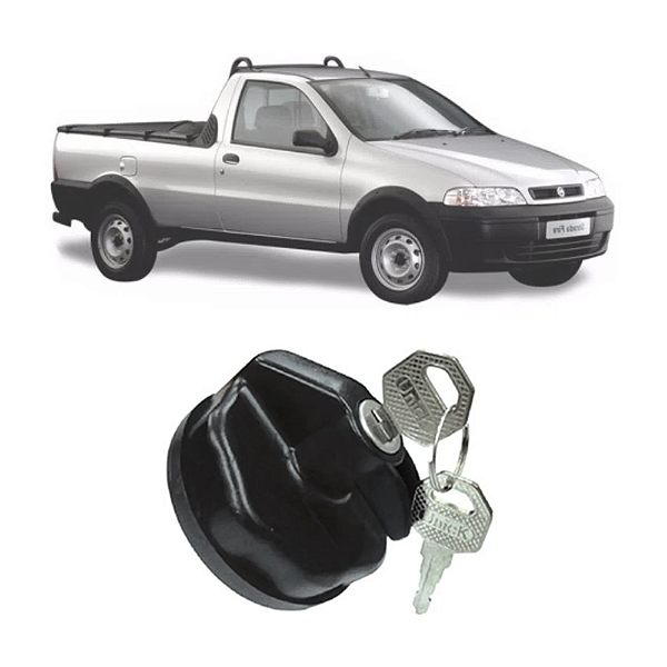 Tampa Tanque Gasolina Valvulada Chave Strada 1998 Até 2005 [F103]