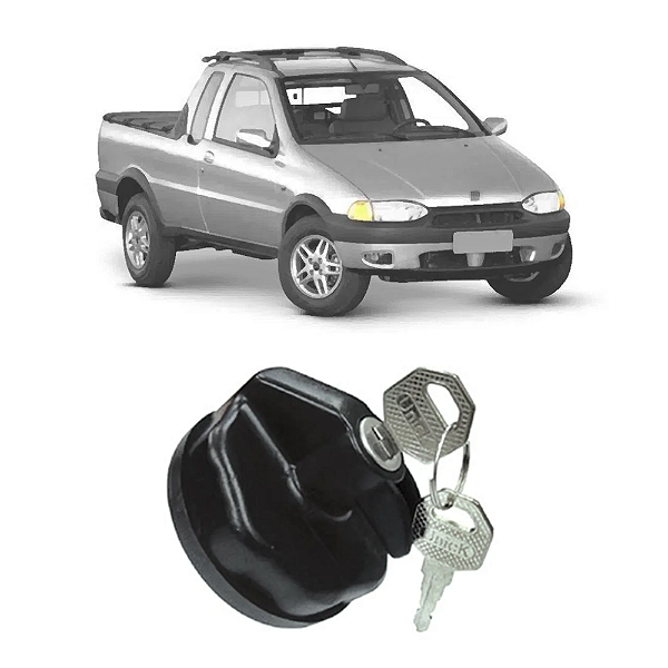 Tampa Combustível Valvulada C/ Rosca Strada De 1998 Até 2005 [F103]