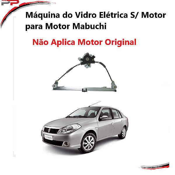 Máquina Vidro Elétrico S/motor Esq Symbol 99-16 4pt - Mab [F103]