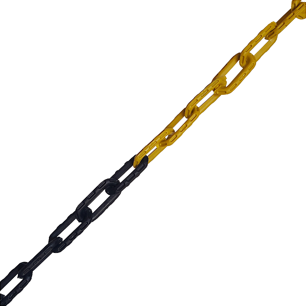 40 Metros Corrente Zebrada Elo Grande Sinalização [F103]