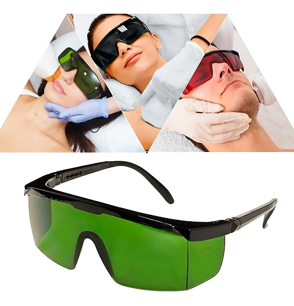 óculos De Proteção Contra Raio Laser E Luz Pulsátil T3 [F103]