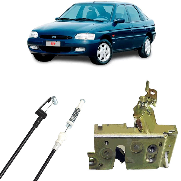 Cabo Aciona E Fechadura Tras Direita Escort Zetec 97 A 02 - UN / 2 [F103]