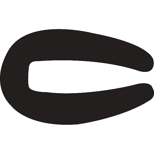 Rolo De Bor. De Perfil De Acabamento U 7mm Da Grade Dianteira - Preto - Mat. Em Pvc - Med. 100 Mts [F103]