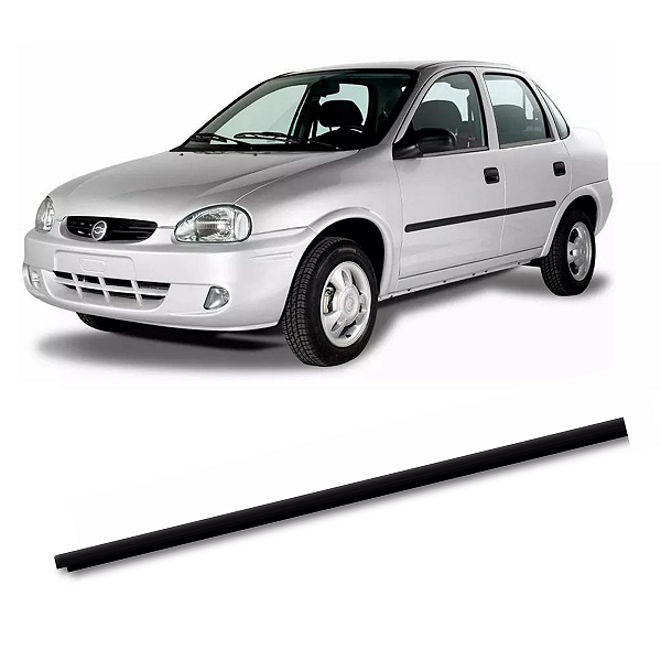 Pestana Interna Borracha Vidro Traseiro Direito Corsa Todos [F103]