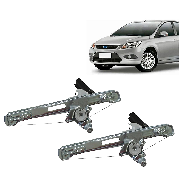 Par Máquina Levanta Vidro Elétrico Traseiro Focus 00 A 09 [F103]